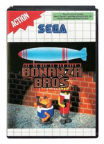 jeu Bonanza Bros master system sega