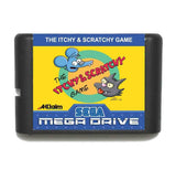 Cartouche Itchy and Scratchy <br> Megadrive