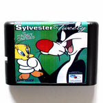jeu Sylvester And Tweety sega megadrive
