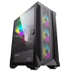 Grand Boitier PC avec Ventilateurs RGB